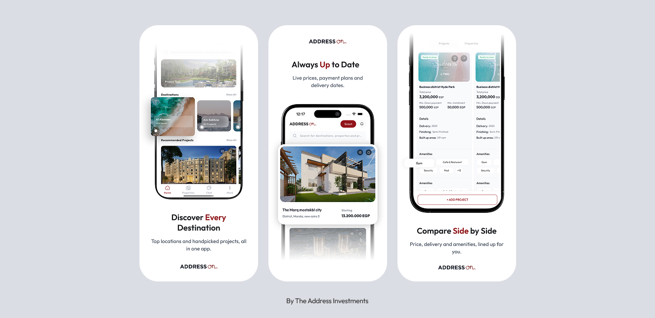 Address On — mobile app